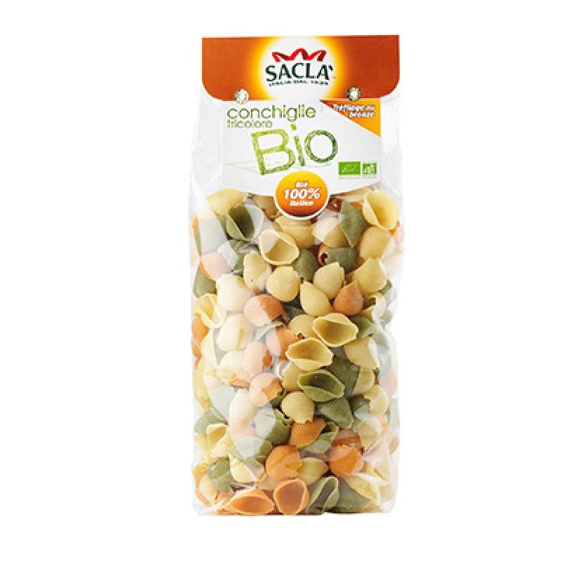 Sacla Conchiglie Tri. Bio 500G