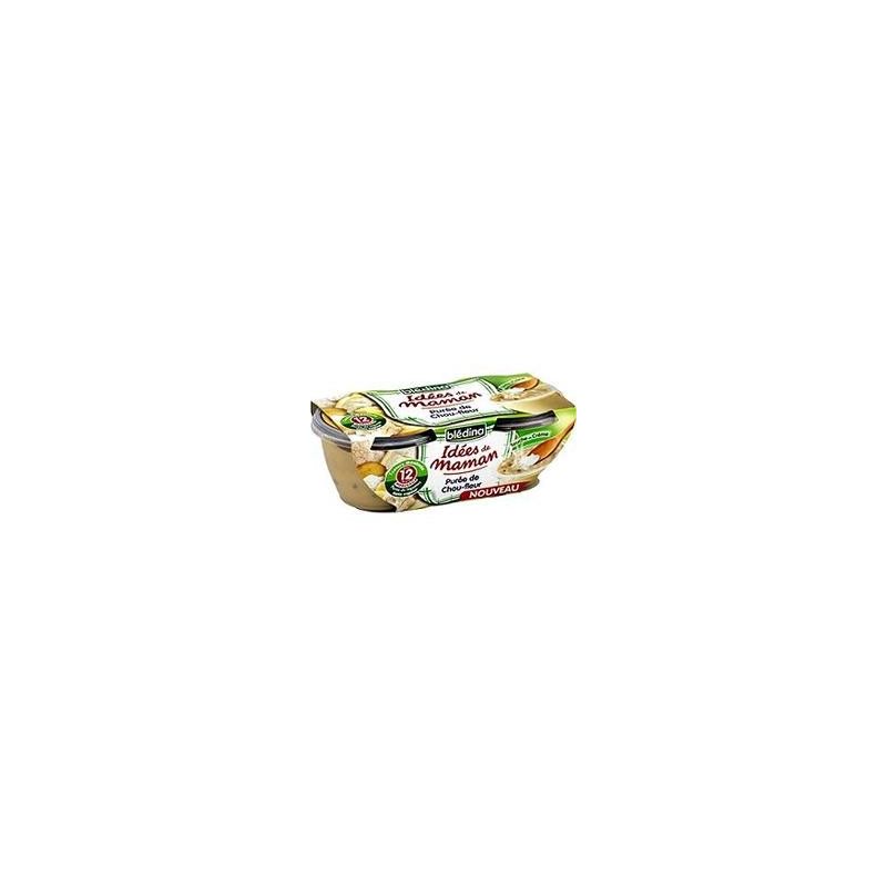 Bledina Pack 2X200G Idee Mamanm Puree Chou Fleur/Creme