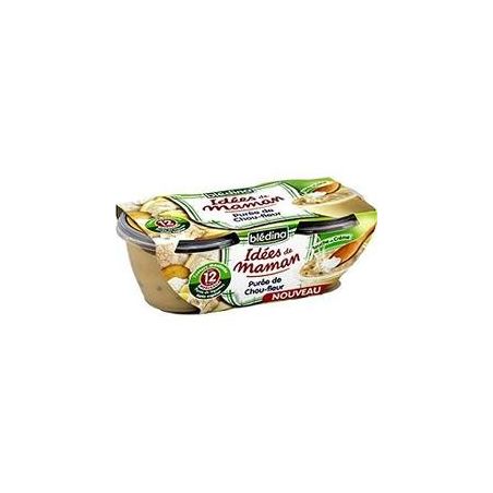 Bledina Pack 2X200G Idee Mamanm Puree Chou Fleur/Creme