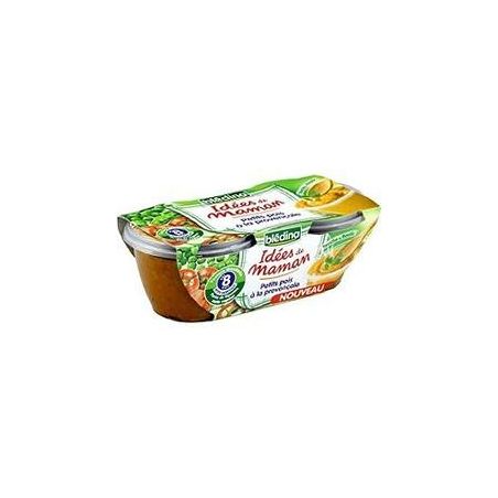 Bledina Pack 2X200G Idee Maman Petit Pois Basilic