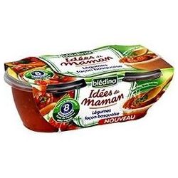 Bledina Pack 2X200G Idee Maman Petits Legumes Basquaise Fines Herbes