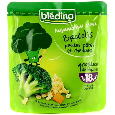 Bledina 190G Brocolis/Pattes/Cheddar