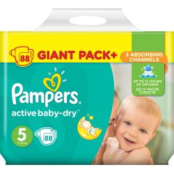Pampers Active Baby-Dry Junior 5 (11-18 Kg) 88 Nappies