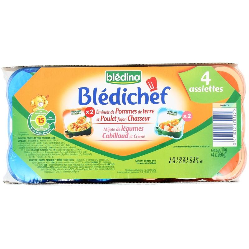 Bledichef Poul/Cab Leg 4X250G