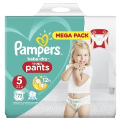 Pampers Babydry Pant Mg T5X72