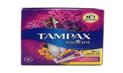 Tampax 16 Tampon Radiant Reg