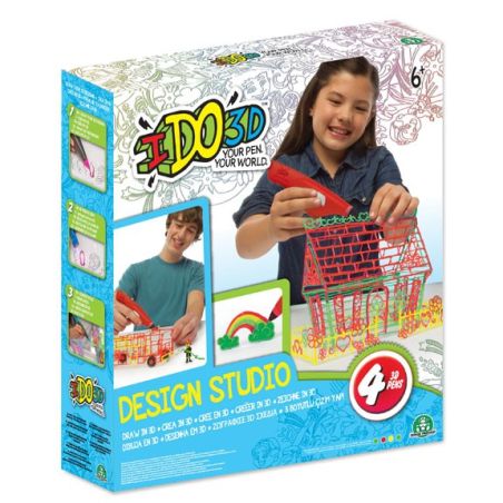 Giochi Preziosi Ido3D - Art Stud 3D 4 Tub