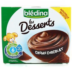 Les Lactes Lactees Creme Choco 4X100G