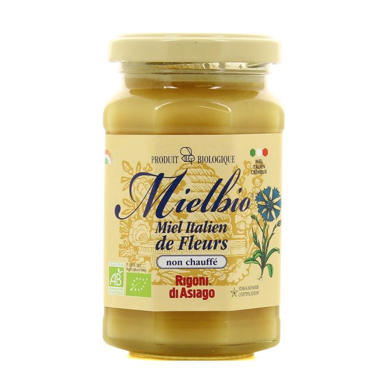 Rigoni 300G Miel Bio Cremeux Fleurs
