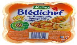 Bledichef 260G Ratatouille Boulgour Poulet