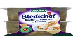 Bledichef 2X230G Risotto Petit Pois/Carotte Bladichef