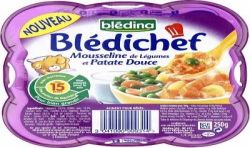 Bledichef 250G Mousseline Legumes Patate Douce