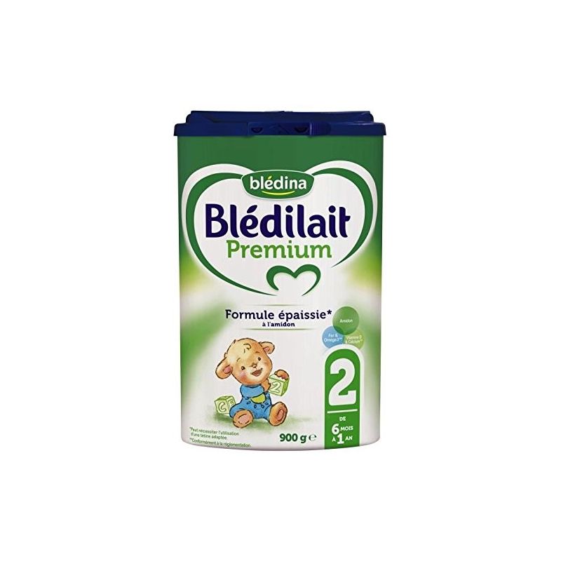 Blédina Lait Bébé En Poudre Blédilait 2Ème Âge : La Boite De 900 G
