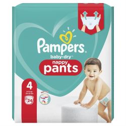 Pampers Pamp Baby Dry Pant Paq T4 X24