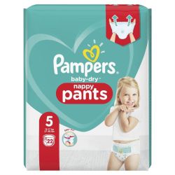 Pampers Pamp B.Dry Pants Paquet T5 X22