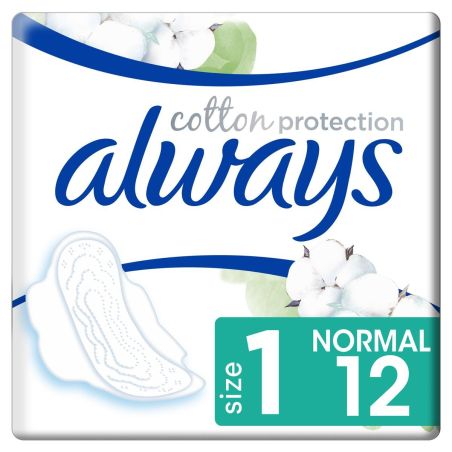 Always Alw.Serv Cot Bio Normal+ X12