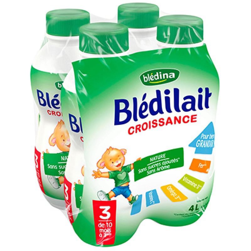 Bledina 4X1L Bledilait Croissance