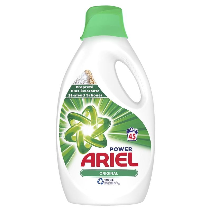 Ariel Lessive Liquide Power Original 2,475L