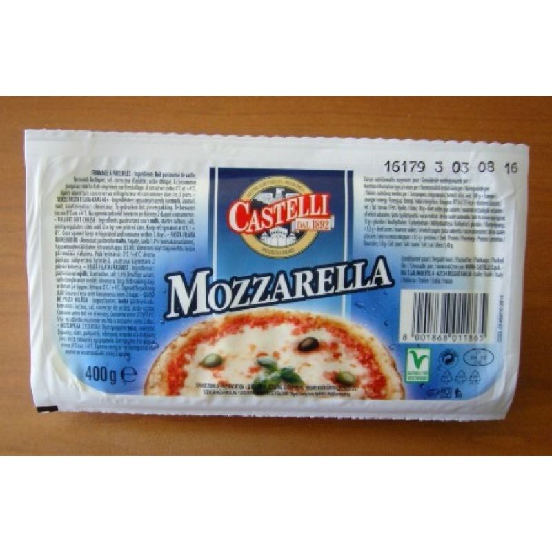 Castelli Mozzarella 400G.
