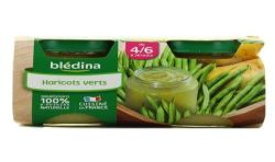 Blédina Petits Pots Bébé Dès 4/6 Mois, Haricots Verts : Les 2 De 130 G