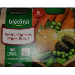 Bledina 2X200G P.Leg.Pates Boeuf Bled