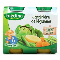 Blédina Les Récoltes Bio Plat Bébé Dès 12 Mois Mijoté De Légumes Boulghour  Bœuf Les 2 Pots De 200G - DRH MARKET Sarl