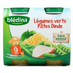 Bledina 2X200G Leg Vts Pates Dinde