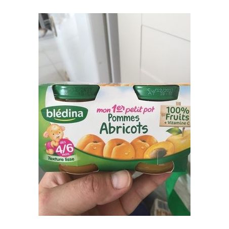 Bledina Pomme Abricot 2X130G