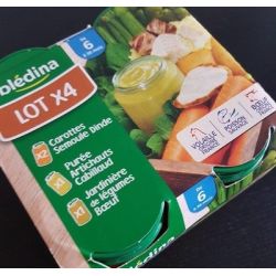Bledina Pot Legumes 4X200G
