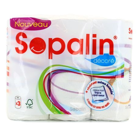 Sopalin 3Rouleaux Ess.Tout Dec.Sopalin