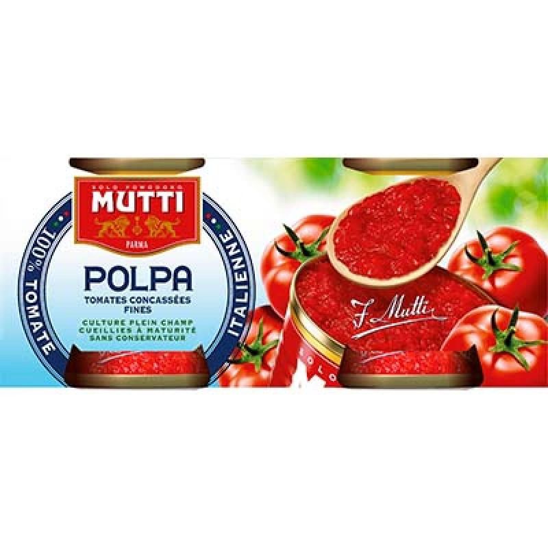 Mutti Pulpe Fine 2X210G