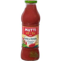 Mutti Pur.Tomate Basilic 700G