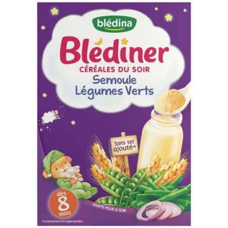 Bledina Bled Cer Sem Leg Vert 8Ms 240G