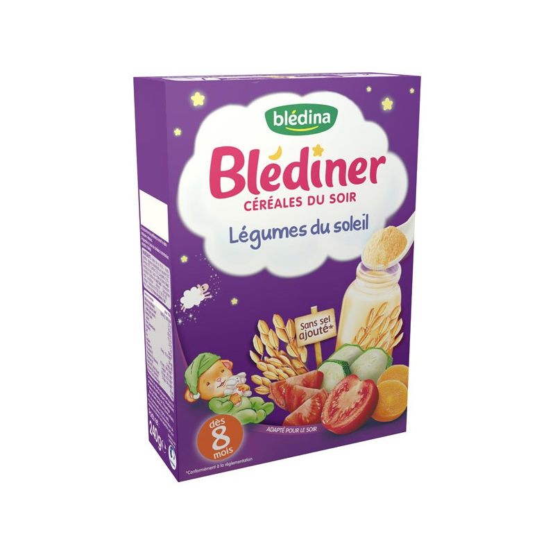 Blédina Bdner Multicer Leg Du Sol 240G. Des_8_Mois