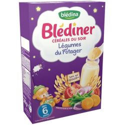 Blédina Céréales Bébé Blédidej Dès 6 Mois, Légumes Potager : La Boite De 240 G