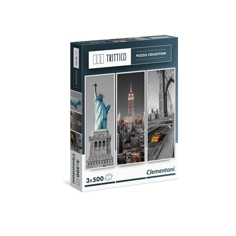 Clementoni Assaint Tryptiques 3X500 Pc