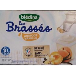 Blédina Brasses Abricot Vanille 6X95G Des_10_Mois
