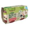 Blédina Les Récoltes Bio Pommes Cassis Dès 6 Mois Pack De 130 G X 2 - 260