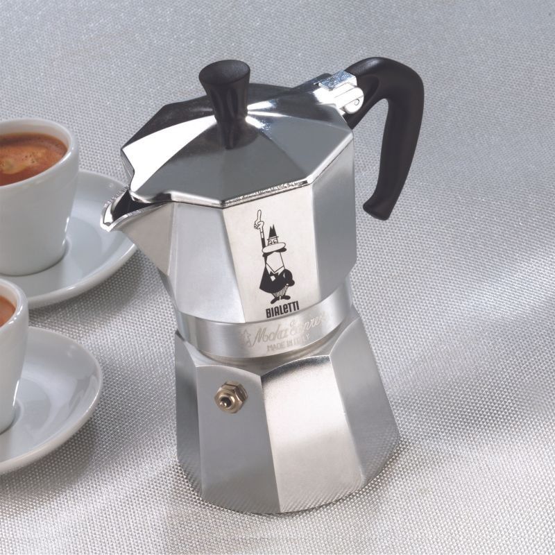 Bialetti Cafetiere Italienne Tasses X6