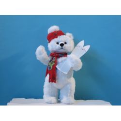 Pupi Styl Automate Ourson Debout Av Ski