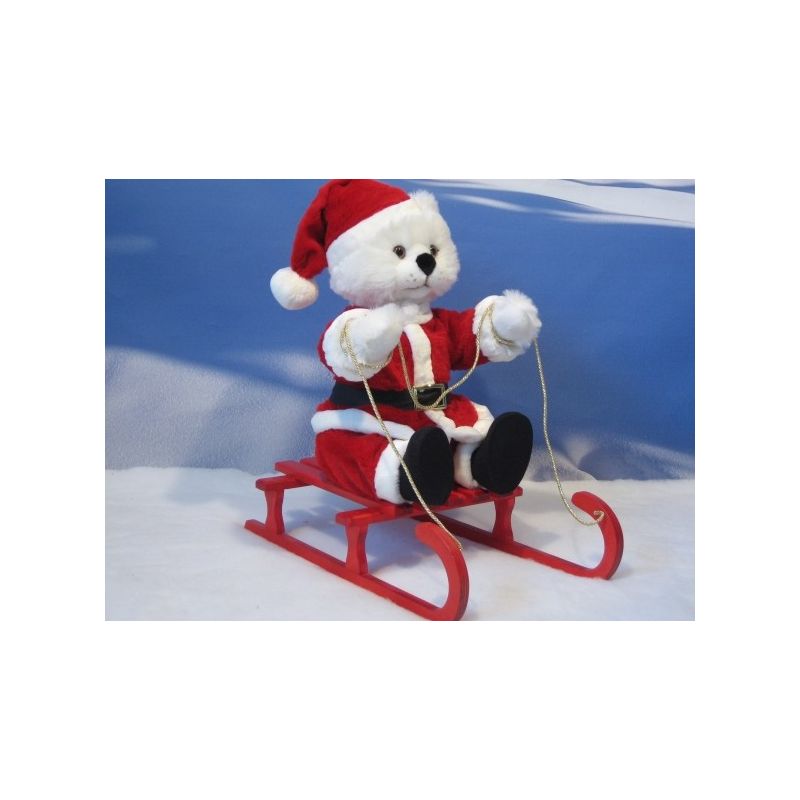Pupi Styl Automate Ourson De Noel Assis