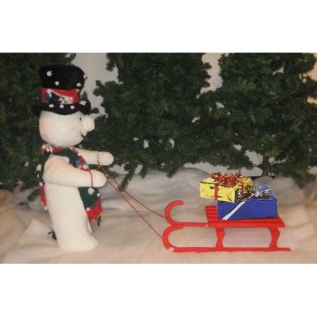 Pupi Styl Auto Bonhomme De Neige Av Lug
