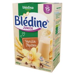 Blédina Blédine Céréales Junior Dès 15Mois Vanille Pépite Fondante : La Boite De 400G