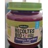 Bledina 2X130G Dessert Bébé Pomme Myrtilles Cassis Bio