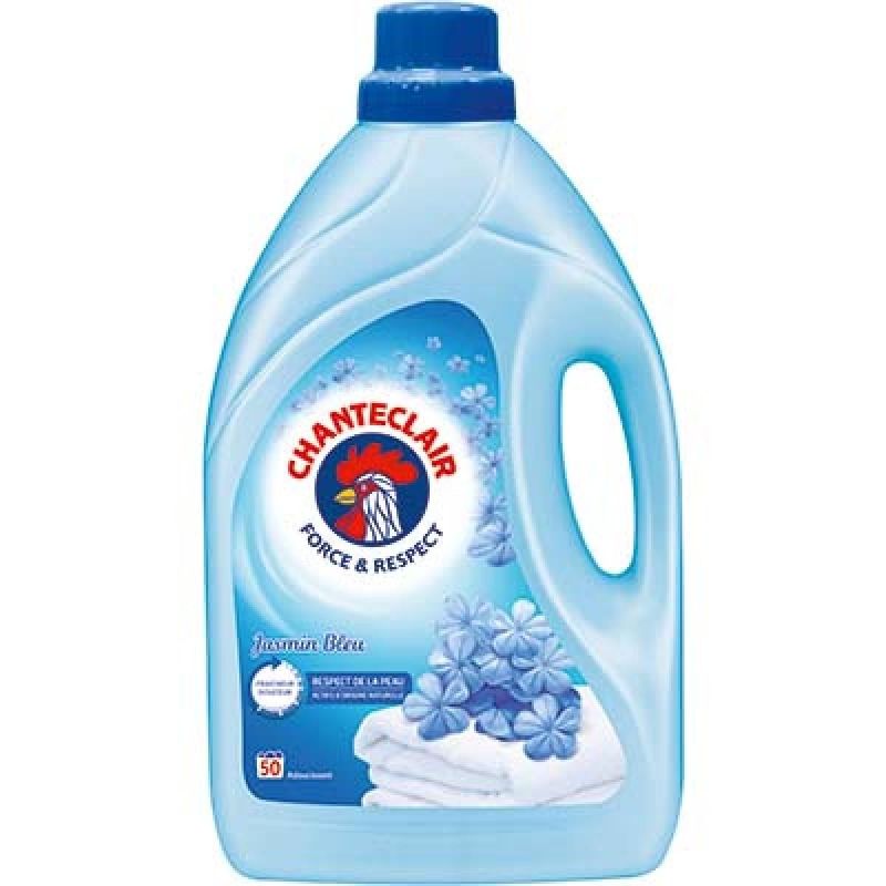 Chanteclair Assouplissant Jasmin Bleu 3L 50 Lavages