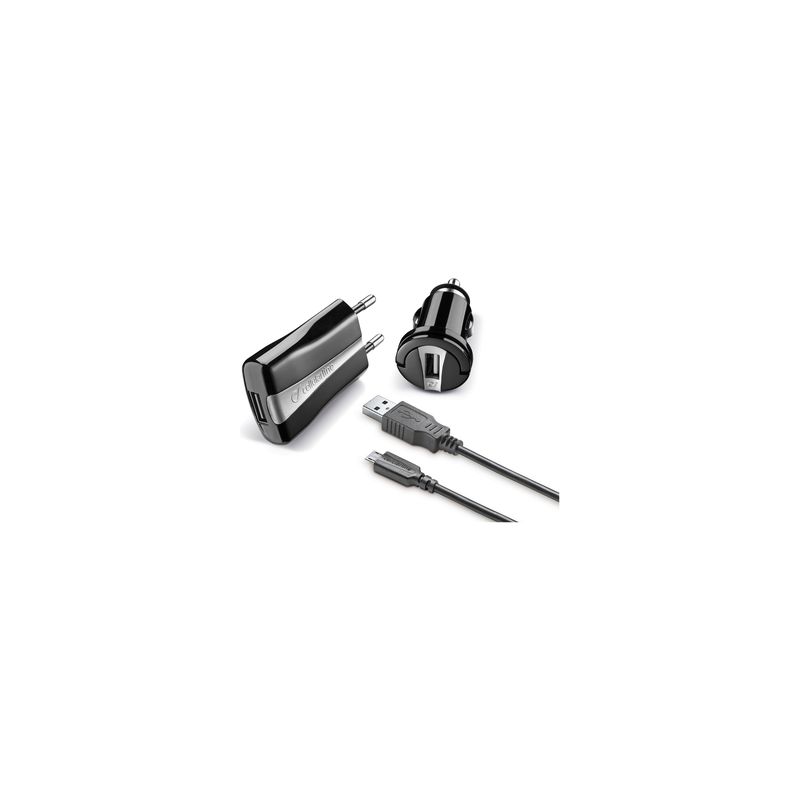 Cellular Line C.Line Kit Chgr 3En1 Micro Usb