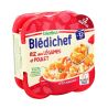 Blédina Blédichef Plat Bébé Dès 12 Mois Riz Aux Légumes Et Poulet : Les 2 Barquettes De 230G