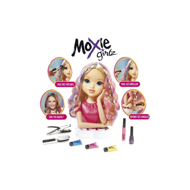 Moxie Girl Mg -Magic Hair-Tete A Coiffer