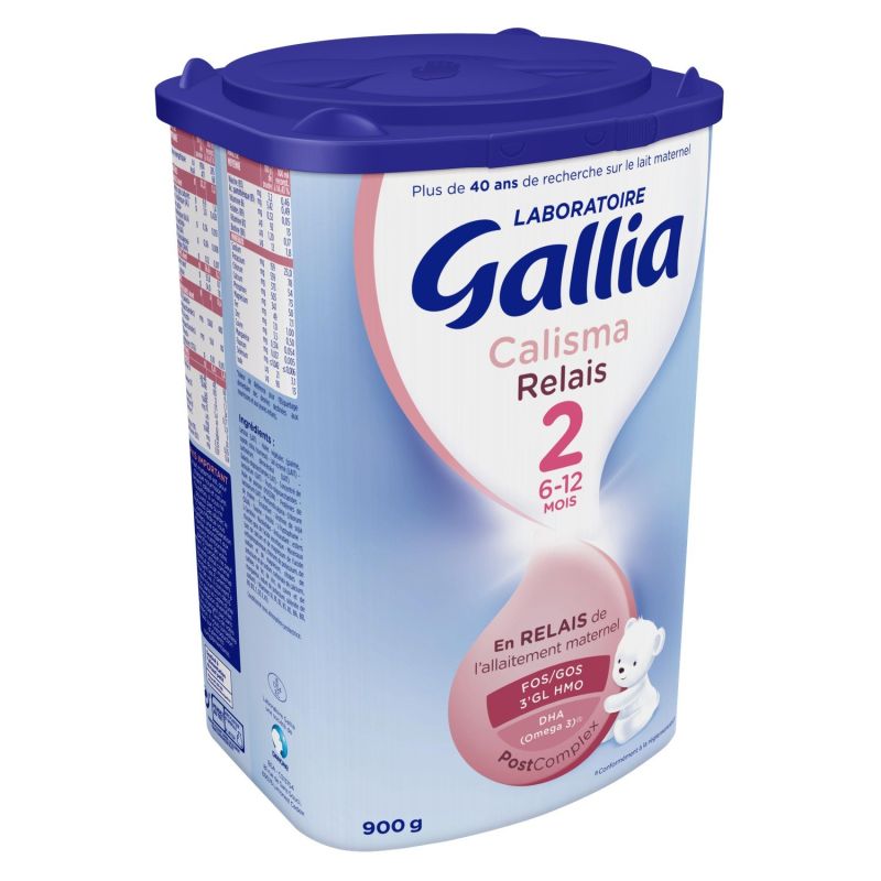 Gallia Lait Bébé 2Ème Âge Calisma : La Boite De 900G