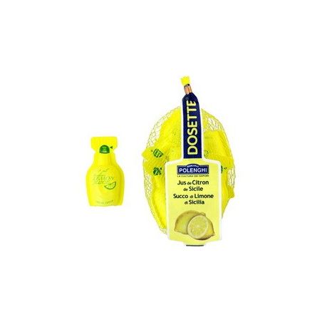 Polenghi Dosette Jus Citron Jaune 6X8Ml